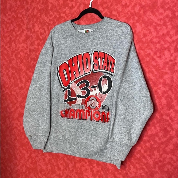Vintage 2002 OSU 13-0 Undefeated Season Crewneck - Picture 2 of 4